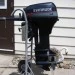 moteur EVINRUDE 15hp 1998, 2 t, pi,court,à poignée